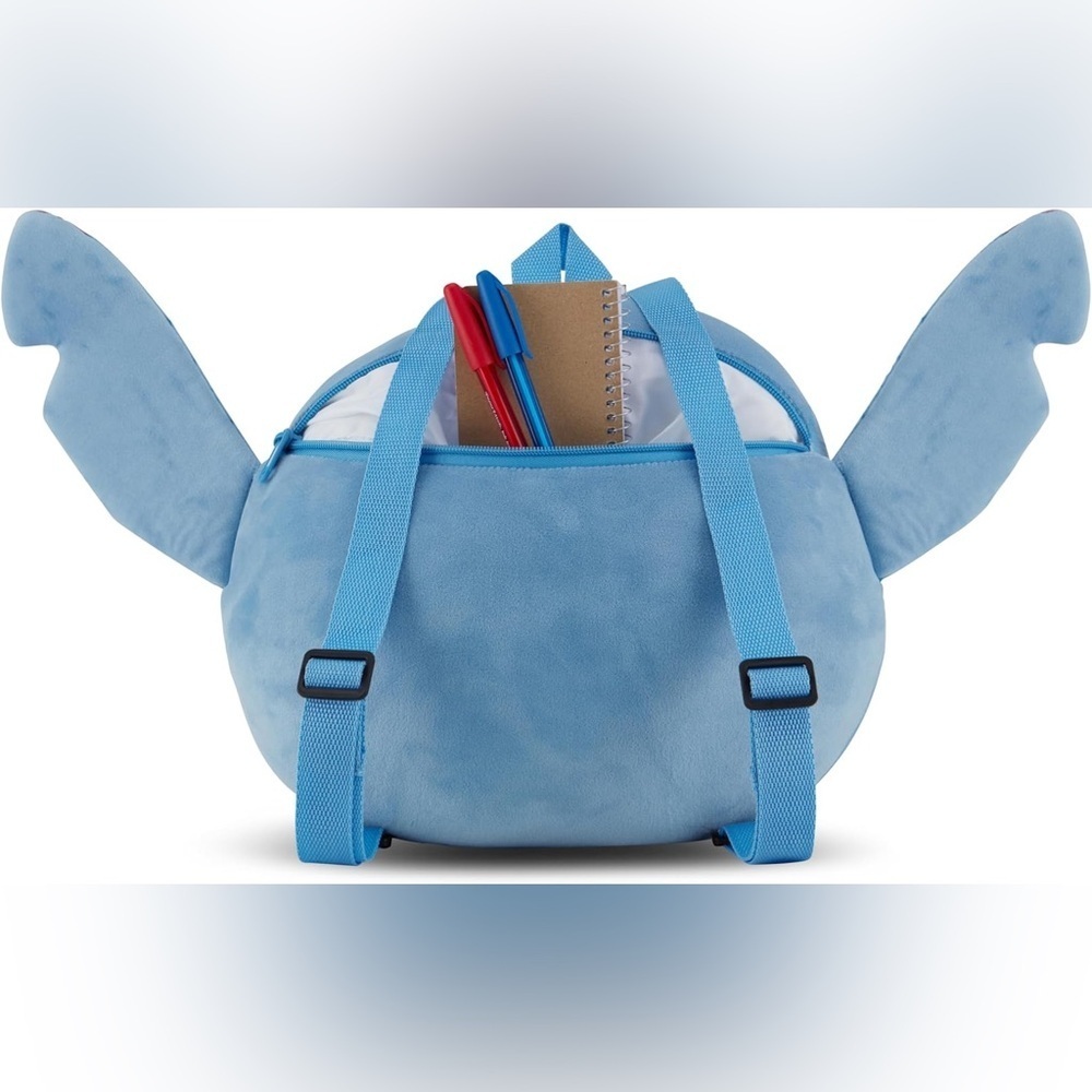 Stitch from Lilo & Stitch Blue Plush Backpack - Picture 3 of 11